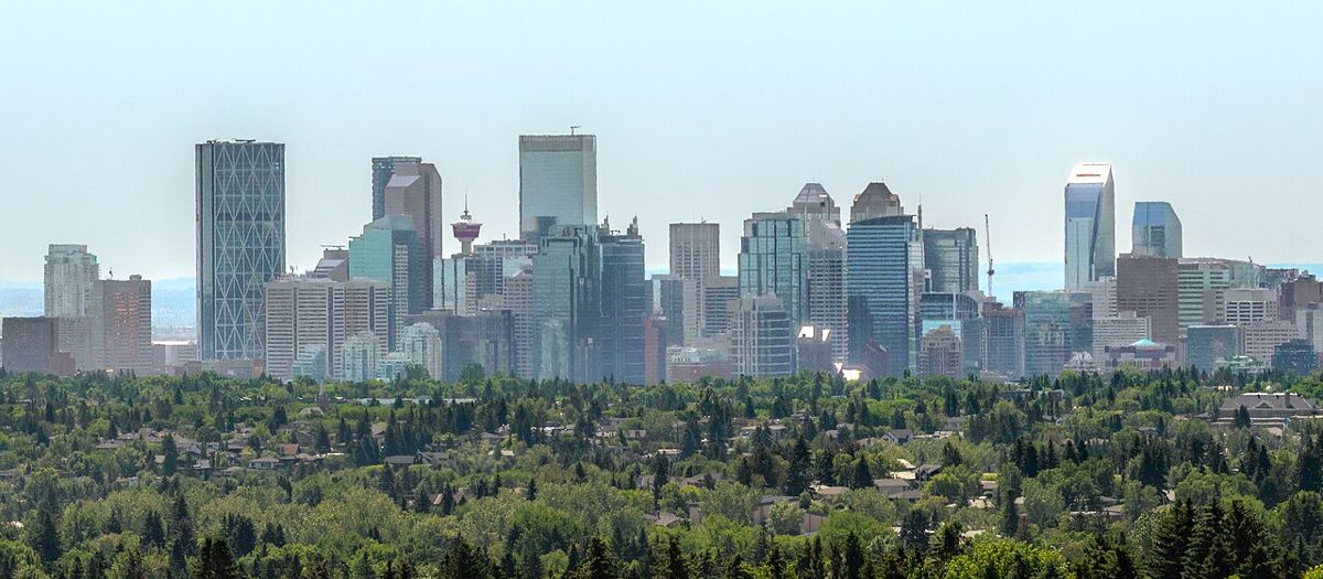 Calgary downtown skyline